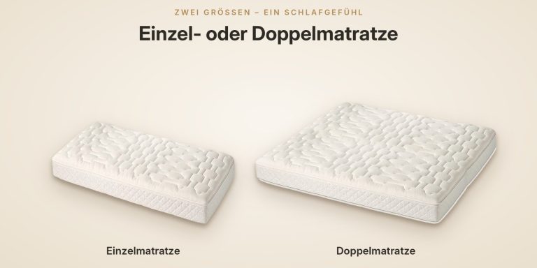 Luftbett-Matratze Einzel- und Doppelmatratze Luftbett-Matratze als Einzel- oder Doppelmatratze